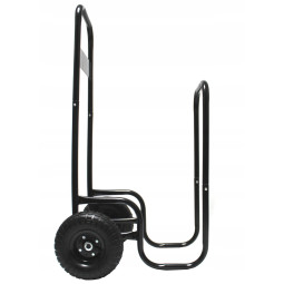 Cărucior pentru lemne de șemineu 60 kg, 57 × 52 × 107 cm