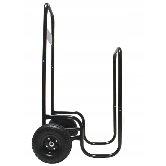 Cărucior pentru lemne de șemineu 60 kg, 57 × 52 × 107 cm