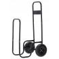 Cărucior pentru lemne de șemineu 60 kg, 57 × 52 × 107 cm