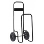 Cărucior pentru lemne de șemineu 60 kg, 57 × 52 × 107 cm