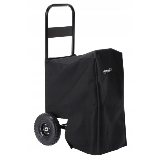 Cărucior pentru lemne de șemineu 60 kg, 57 × 52 × 107 cm