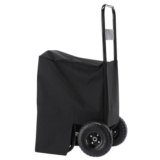 Cărucior pentru lemne de șemineu 60 kg, 57 × 52 × 107 cm