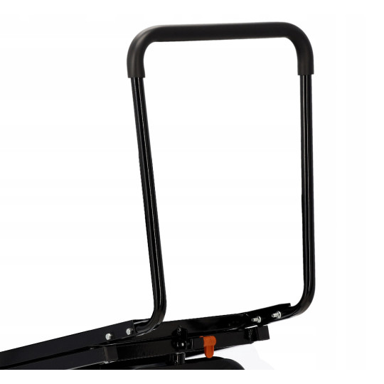 Căruț de grădină 160 l, capacitate de încărcare 300 kg, negru