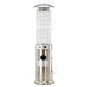 Încălzitor de terasă pe gaz 13 kW, 180 cm, din inox