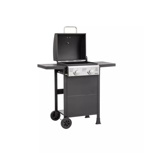 Grătar pe gaz de calitate cu 2 arzătoare