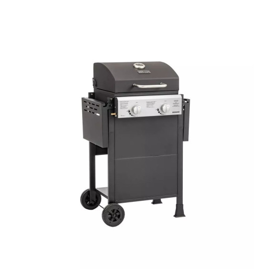 Grătar pe gaz de calitate cu 2 arzătoare