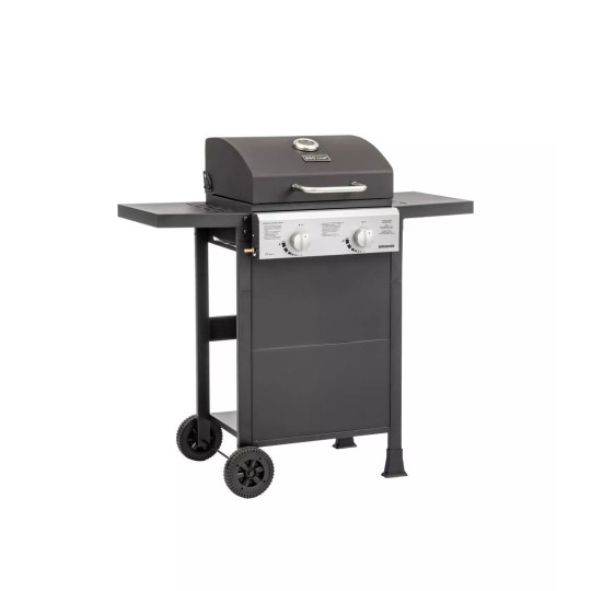 Grătar pe gaz de calitate cu 2 arzătoare