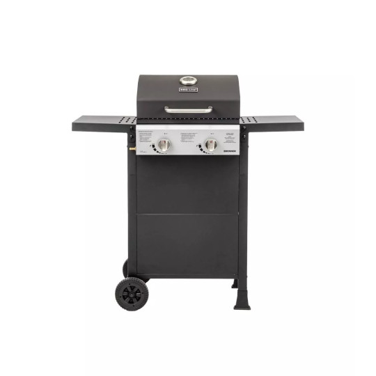 Grătar pe gaz de calitate cu 2 arzătoare