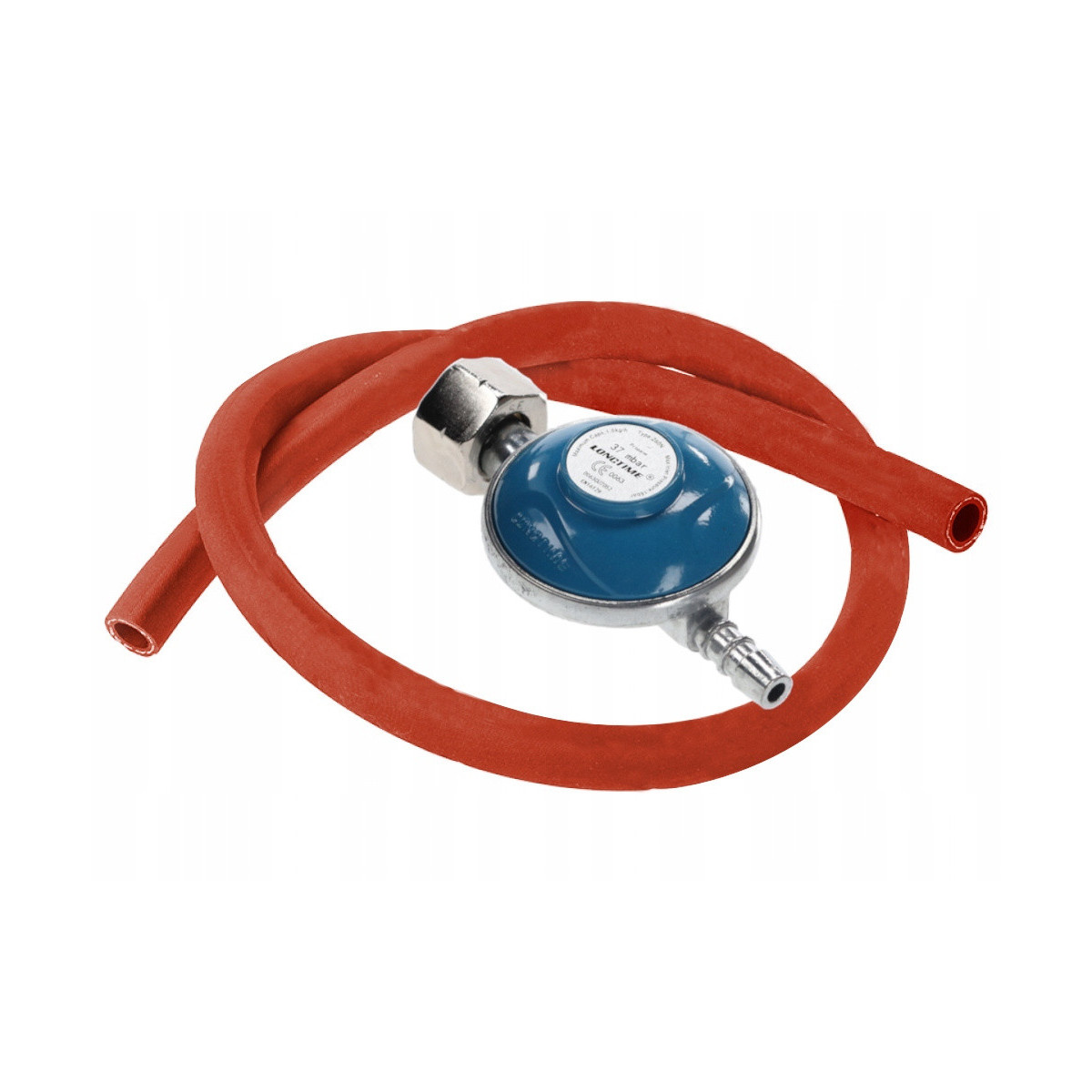 Încălzitor de terasă pe gaz 13 kW, 221 cm, din oțel inoxidabil