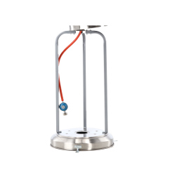 Încălzitor de terasă pe gaz 13 kW, 221 cm, din oțel inoxidabil