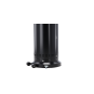 Încălzitor de terasă pe gaz 13 kW, 180 cm, negru