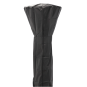 Încălzitor de terasă pe gaz 13 kW, 221 cm, negru