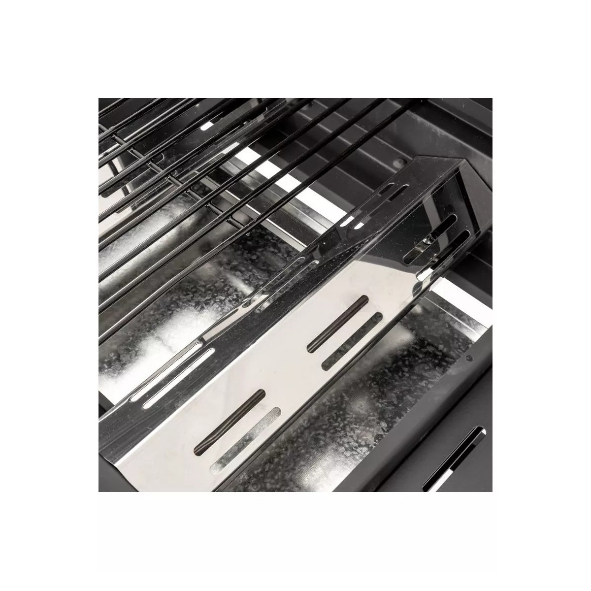 Grătar pe gaz de calitate cu 2 arzătoare