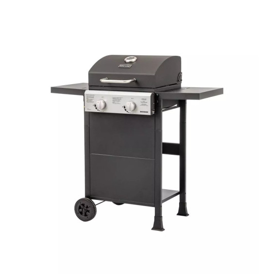 Grătar pe gaz de calitate cu 2 arzătoare