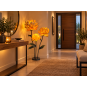 LED decorație florală Magnolie 1,5 m - 3 flori