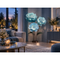 Decorațiune florală LED Bujor 1,5 m - 3 flori
