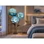 Decorațiune florală LED Bujor 1,5 m - 3 flori