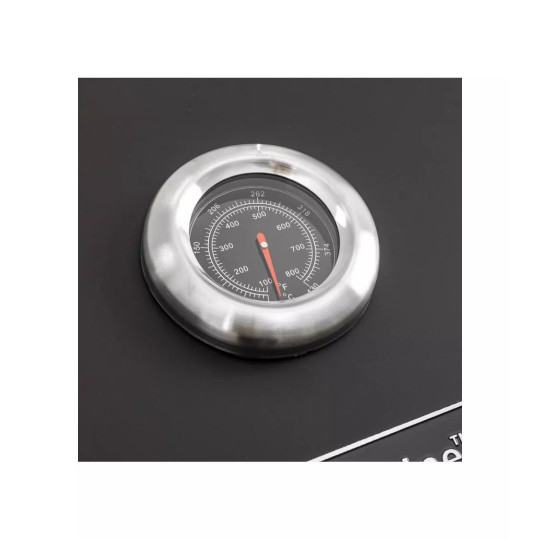 Grătar pe gaz de calitate cu 2 arzătoare