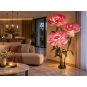 Decorațiune florală LED Bujor 2,1 m - 3 flori