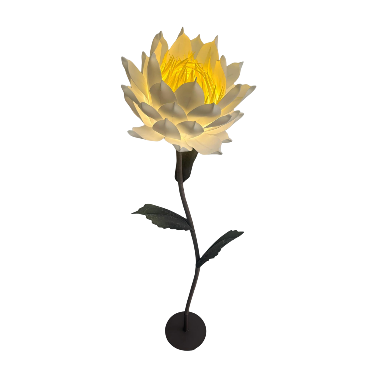 Decorațiune florală LED Magnolie 1,5 m
