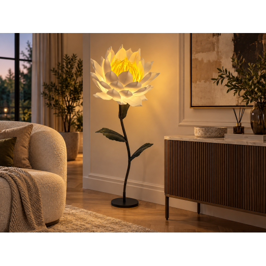 Decorațiune florală LED Magnolie 1,5 m