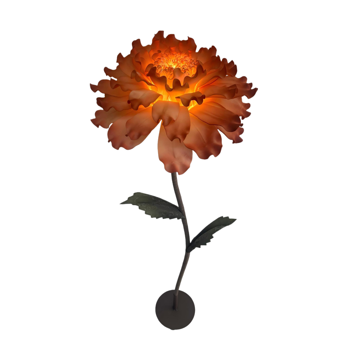 LED decorațiune florală Bujor de copac 1,5 m
