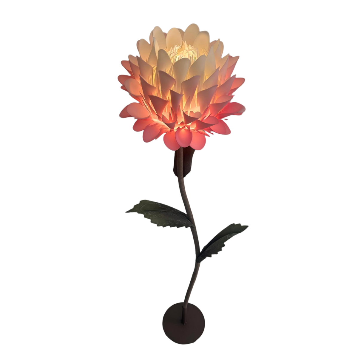 Decorațiune florală LED Protea 1,5 m