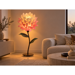 Decorațiune florală LED Protea 1,5 m