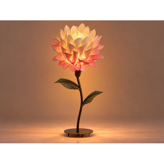 Decorațiune florală LED Protea 1,5 m