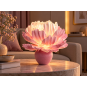 Decorațiune florală LED Bujor în ghiveci 45 × 35 cm