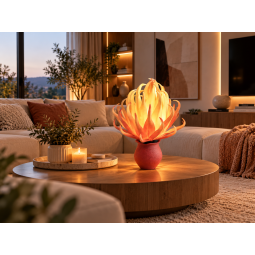 Decorațiune LED Aloe vera în ghiveci 45 × 25 cm