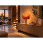 Decorațiune LED florală Floarea de foc în ghiveci 65 × 40 cm