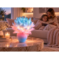 Decorațiune florală LED Magnolia în ghiveci 55 × 35 cm