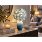 Decorațiune florală LED Hortensie în ghiveci 50 × 25 cm