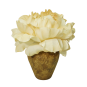 Decorațiune florală LED Bujor uriaș în ghiveci 60 × 60 cm