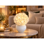 Decorațiune florală LED Hortensie în ghiveci 55 × 35 cm