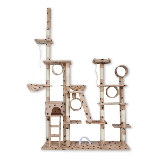 Mică structură de zgâriat pentru pisici cu labe