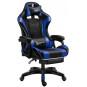 Scaun de gaming pentru PC de culoare albastră