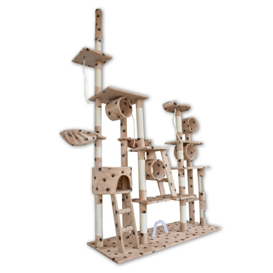 Mică structură de zgâriat pentru pisici cu labe