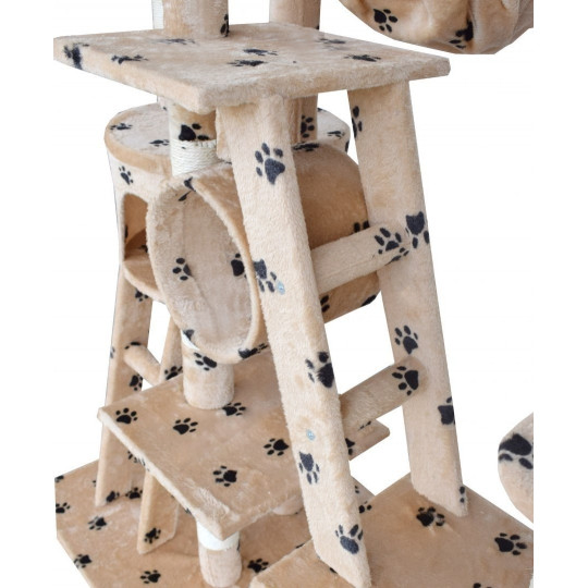 Mică structură de zgâriat pentru pisici cu labe