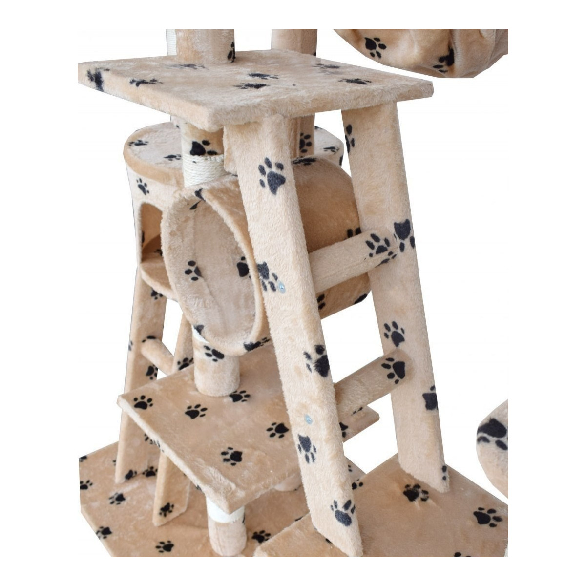 Mică structură de zgâriat pentru pisici cu labe