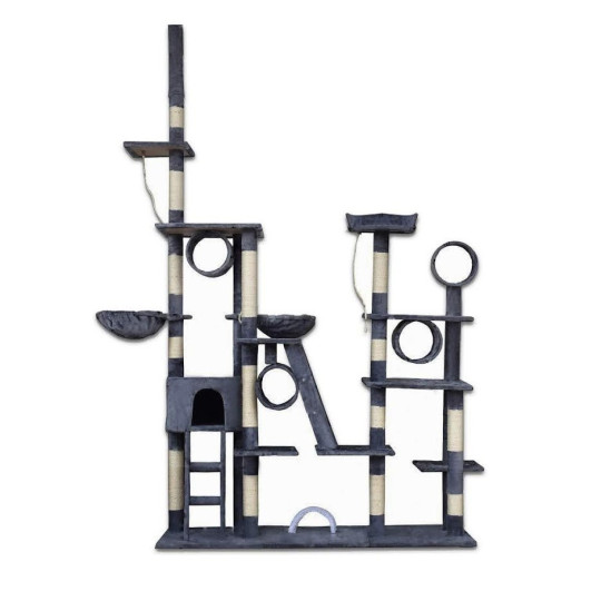 XXL zgârie pentru pisici în culoare gri închis