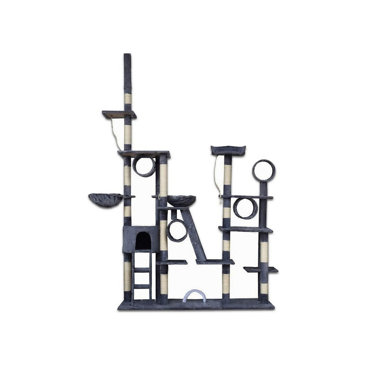 XXL zgârie pentru pisici în culoare gri închis