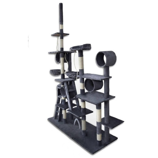 XXL zgârie pentru pisici în culoare gri închis