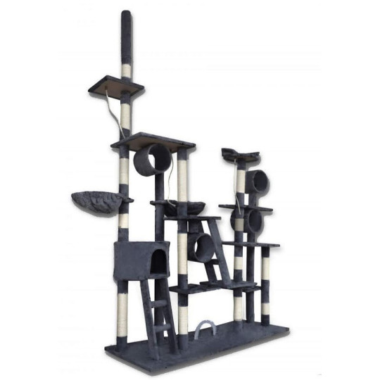 XXL zgârie pentru pisici în culoare gri închis