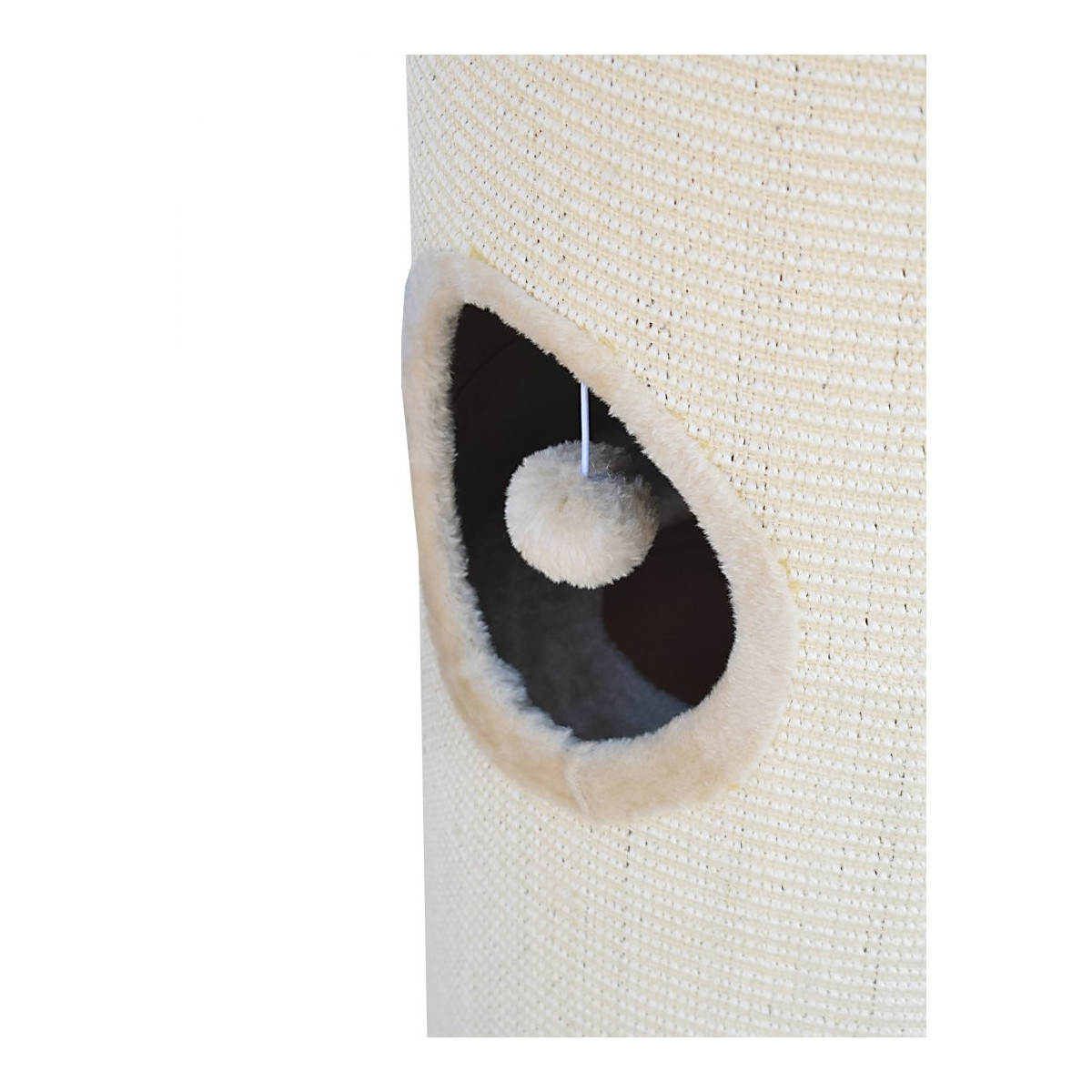 Drapak pentru pisici 70 cm în culoarea bej