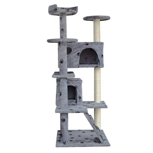 Casa de zgomot pentru pisici de culoare gri închis