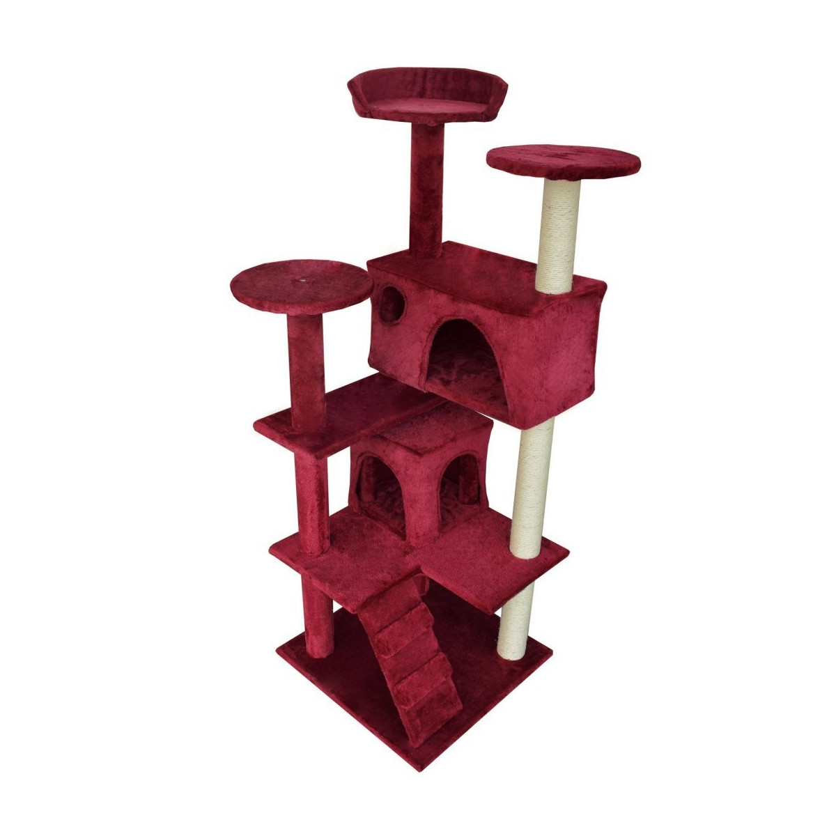 Pelech de lux pentru pisici de culoare roșie