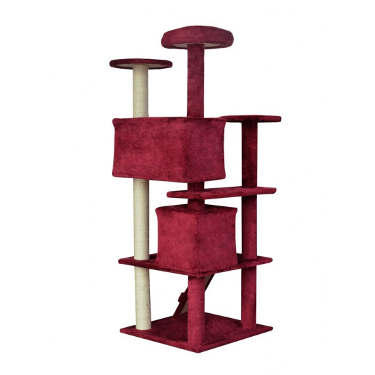 Pelech de lux pentru pisici de culoare roșie