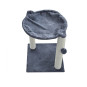 Luxus scratching post pentru pisici de culoare gri